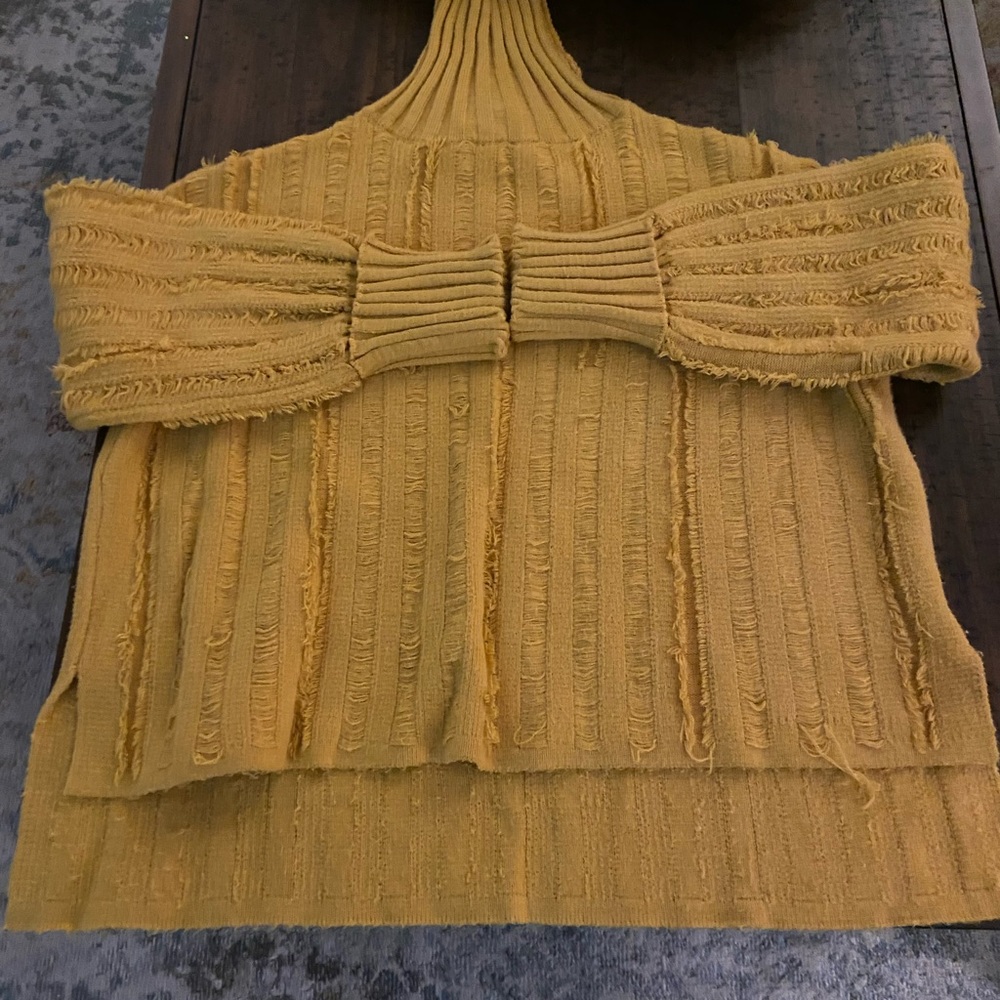Golden yellow Women's Sweater